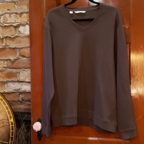Cutter & Buck Mens Pullover Long Sleeve LG